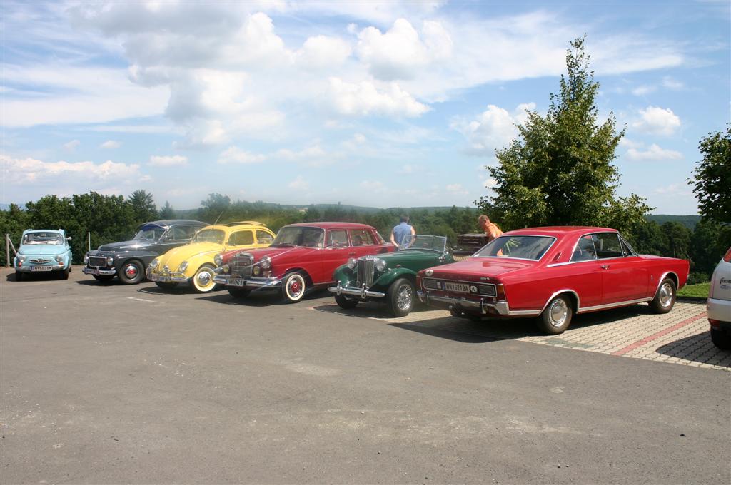 2010-08-08 Oldtimertreffen beim Clubkollegen Kranz